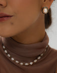 Eternal Pearl Set - Necklace + Earring