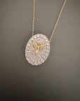 Two-Tone Holy Spirit Necklace