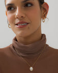 Pavé Hoop Earrings