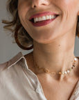 Confetti Gold Choker
