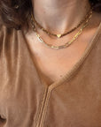 Crystal Choker with Heart Charm