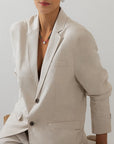 Crystal Necklace with Mother-of-Pearl Pendant