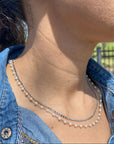 Double Choker with Pearls