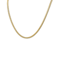 Flat Snake Chain Necklace