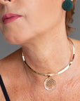 Life Tree Gold Collar