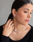 Sparkling Pearl Earring