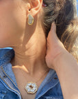 Organic Drop Earring