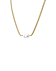 Pearl Snake Chain Choker