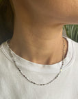 Rectangular Flat Links Necklace Chain