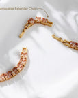 Champagne Tennis Necklace