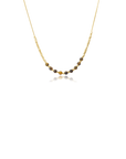 Tiger’s Eye Necklace with Square Beads
