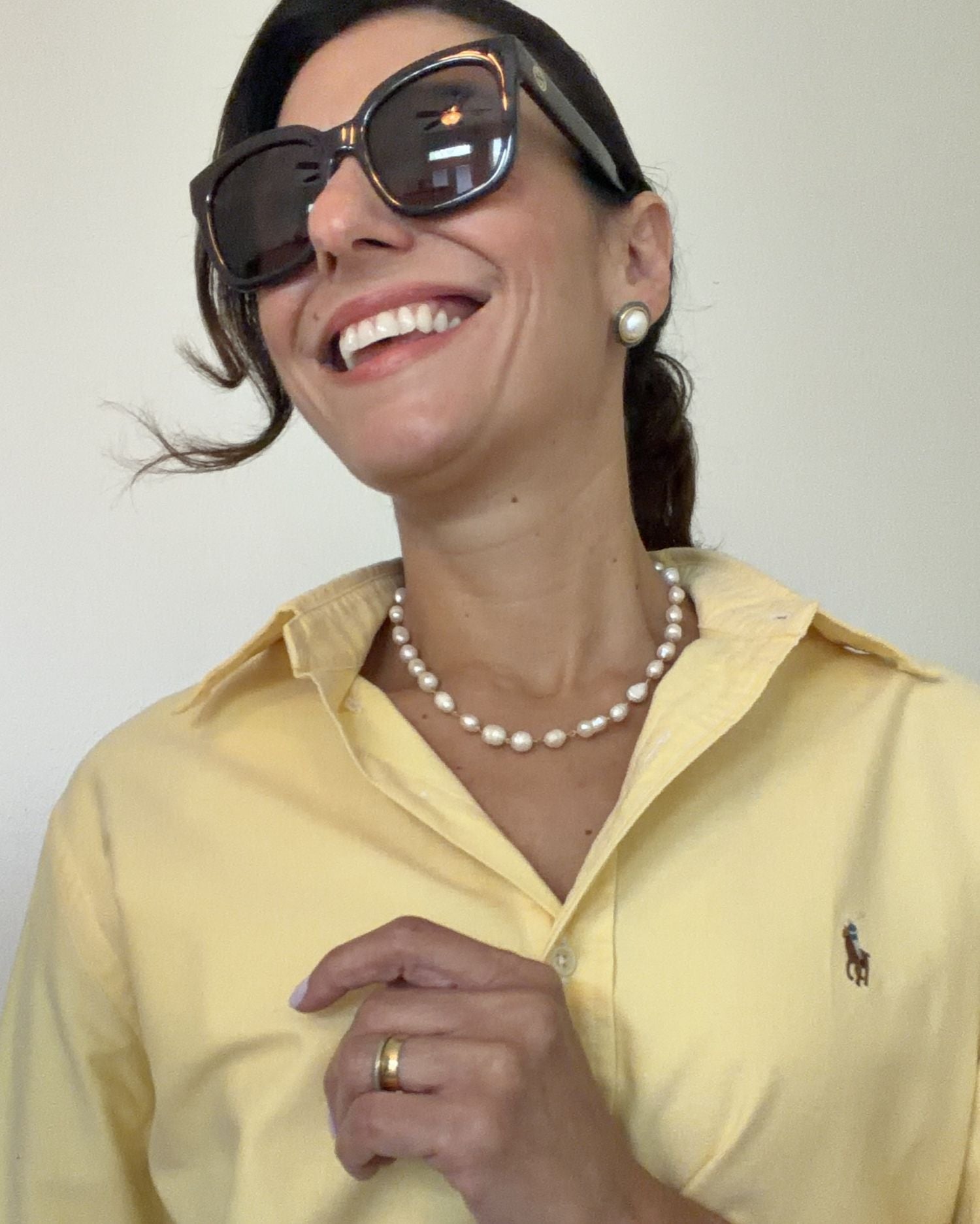 Eternal Pearl Set - Necklace + Earring