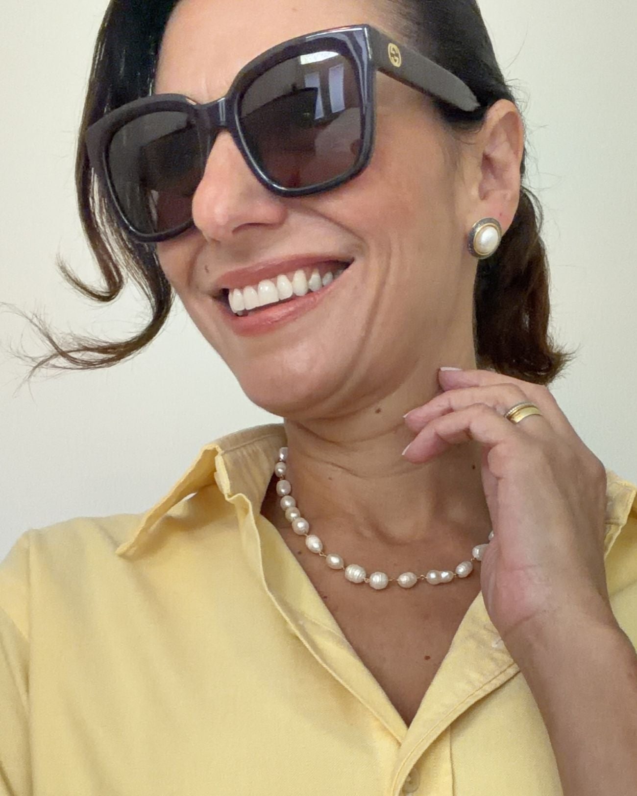 Eternal Pearl Set - Necklace + Earring