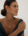 Gold Mother-of-Pearl-Necklace