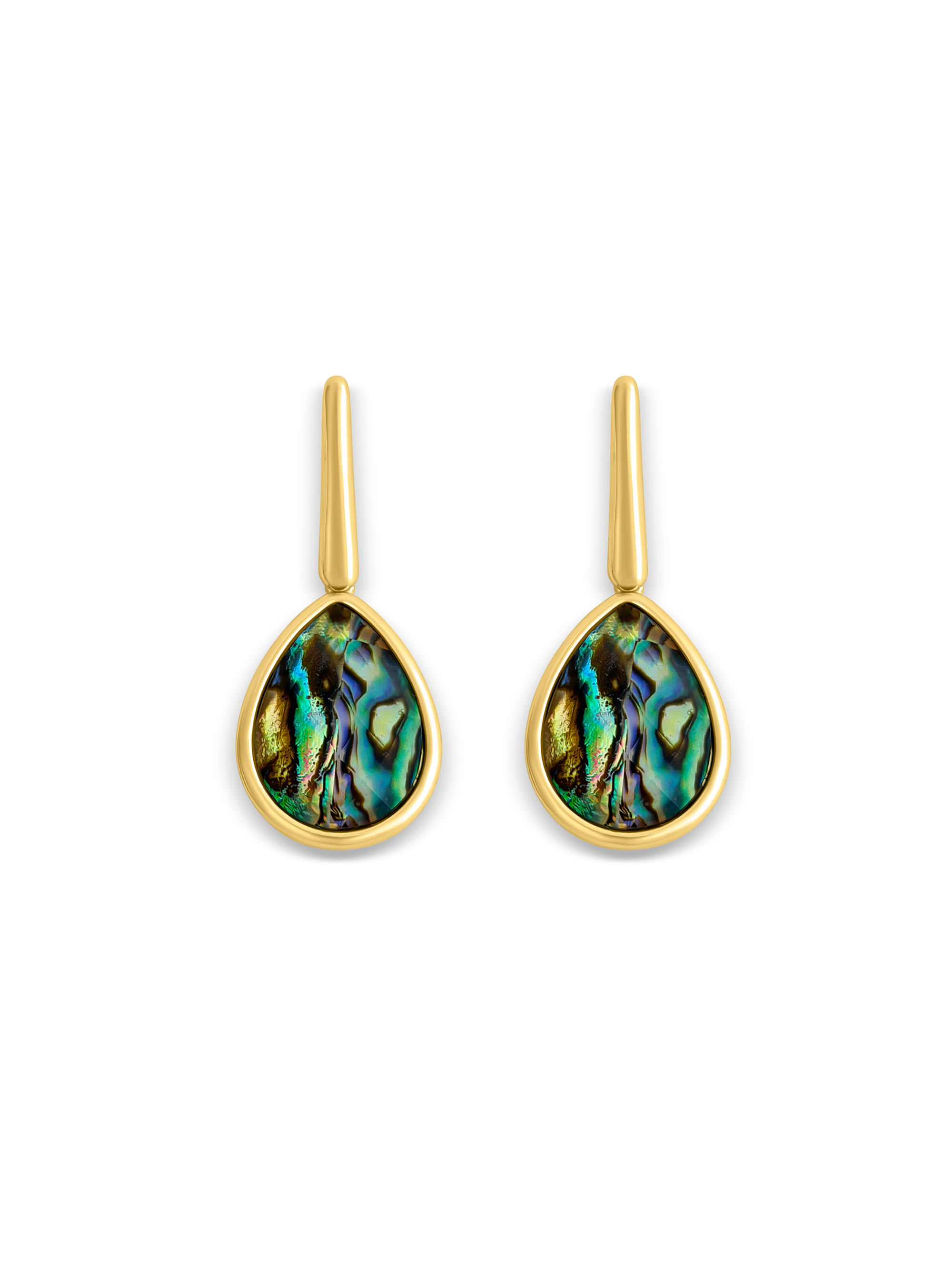Abalone Drop Earrings