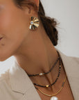 Brown Baroque Pearl Necklace