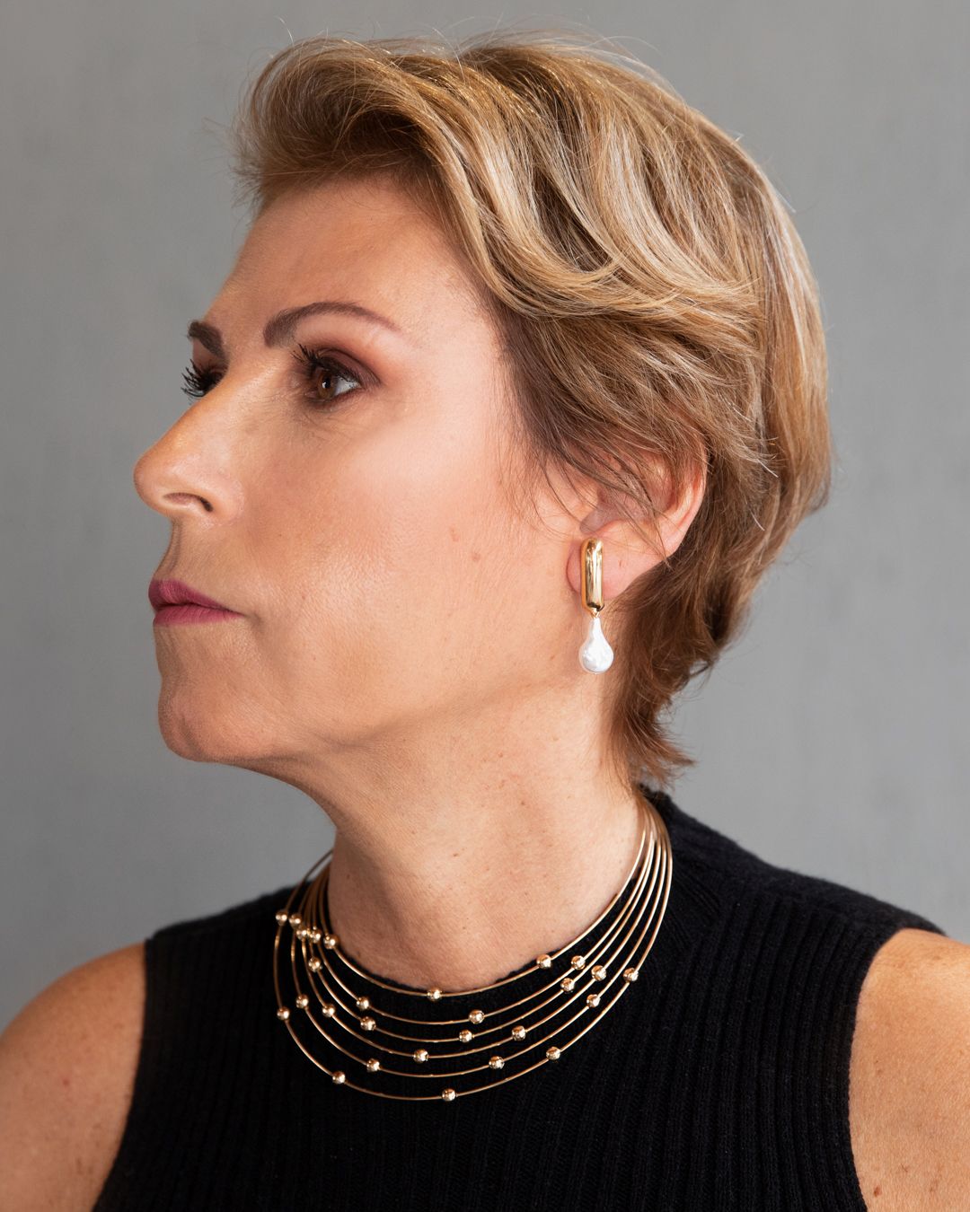 Gold Collar Necklace
