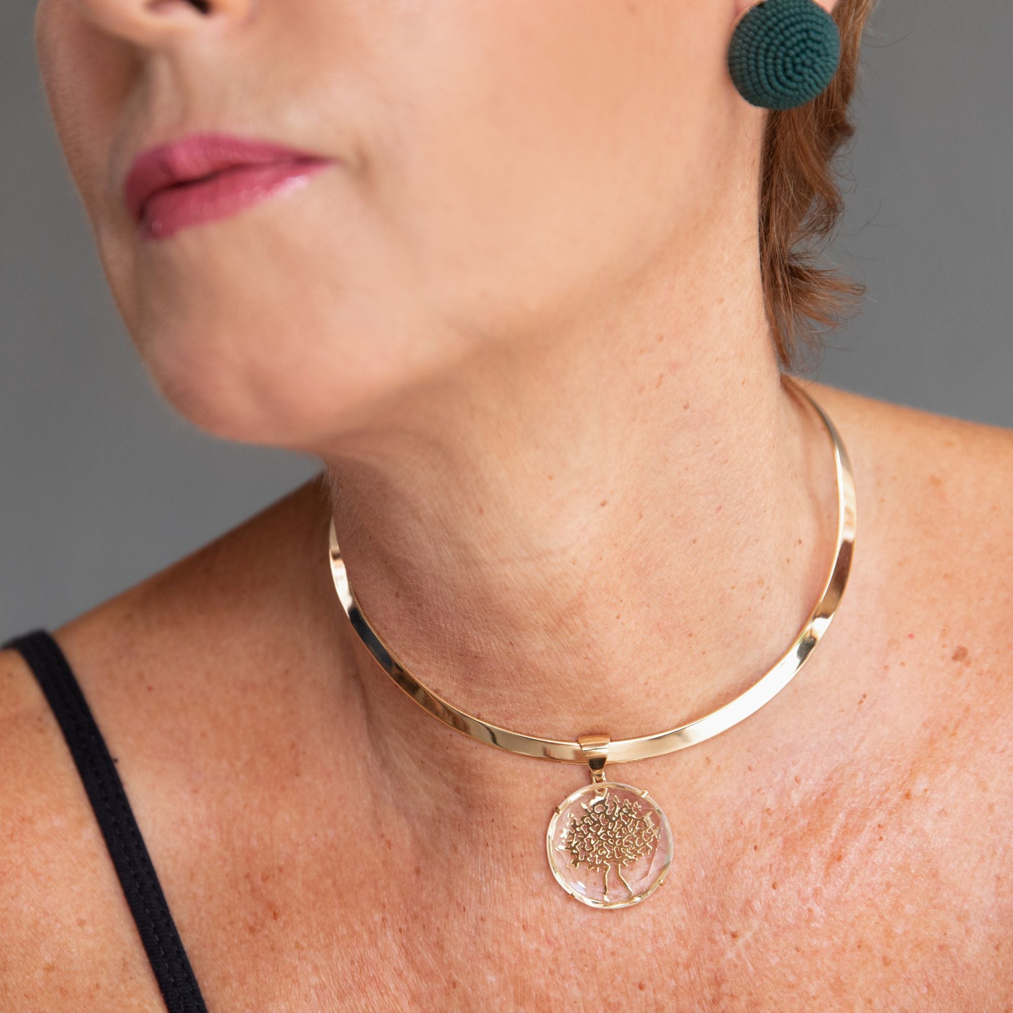 Life Tree Gold Collar