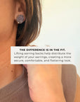 2 Pairs of Lifting Earring Backs