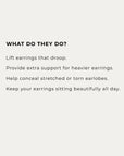 2 Pairs of Lifting Earring Backs