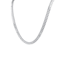 Mini Drops Silver Choker