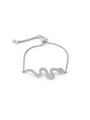 Sparkling Serpent Slider Bracelet