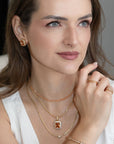 Square Zirconia Ring