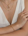 Square Zirconia Ring