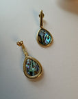 Abalone Drop Earrings