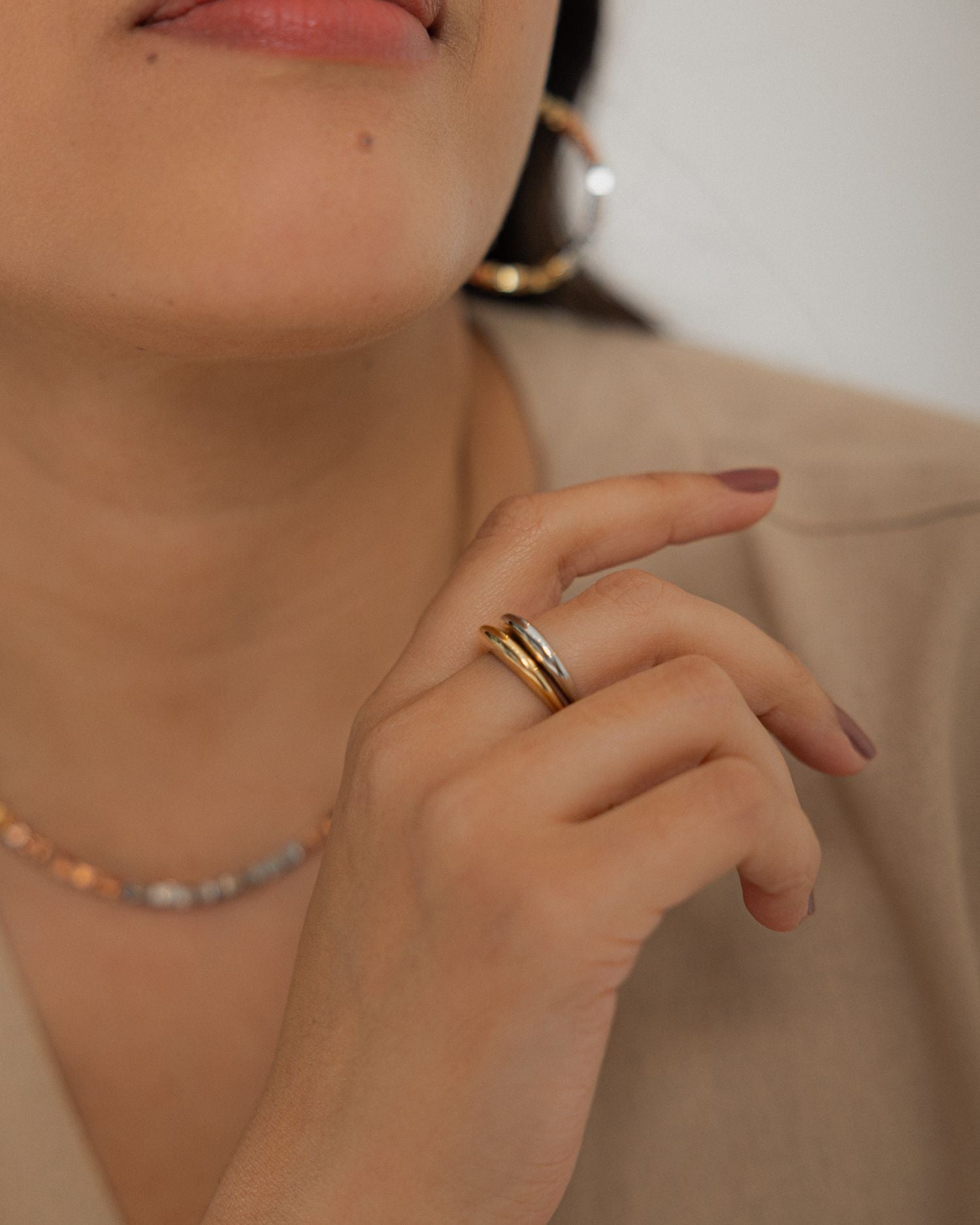 Two-Tone Ring Set